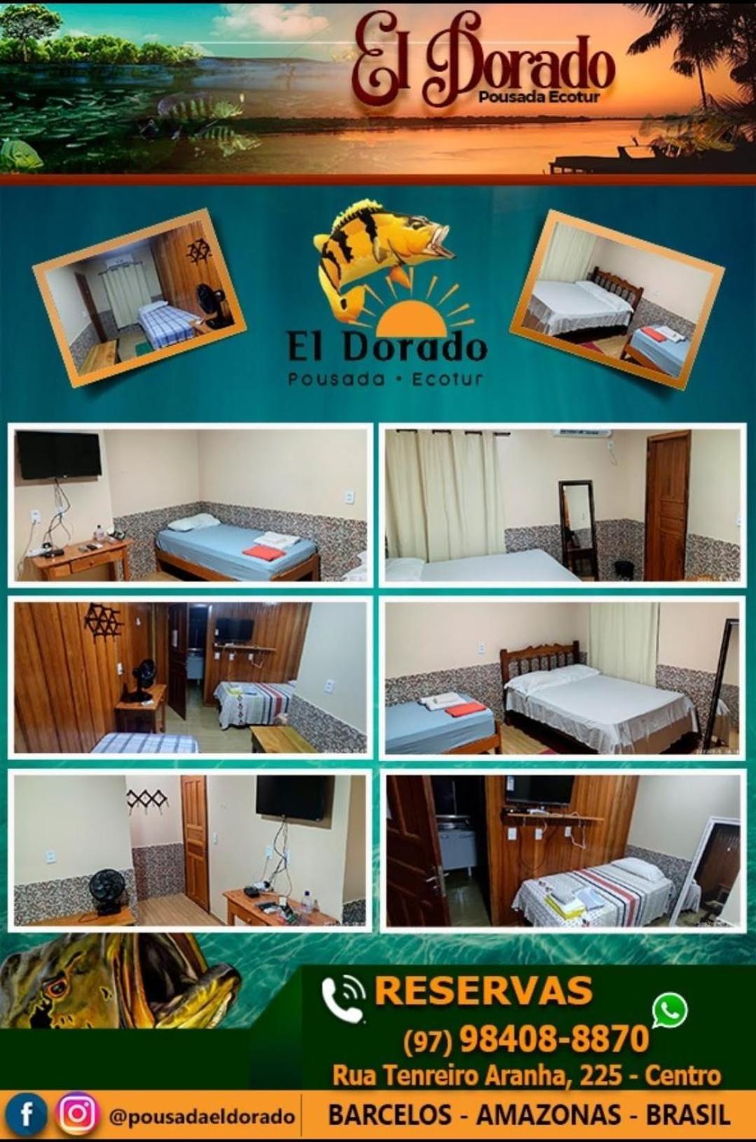 El Dorado Pousada Apartment Barcelos Exterior photo